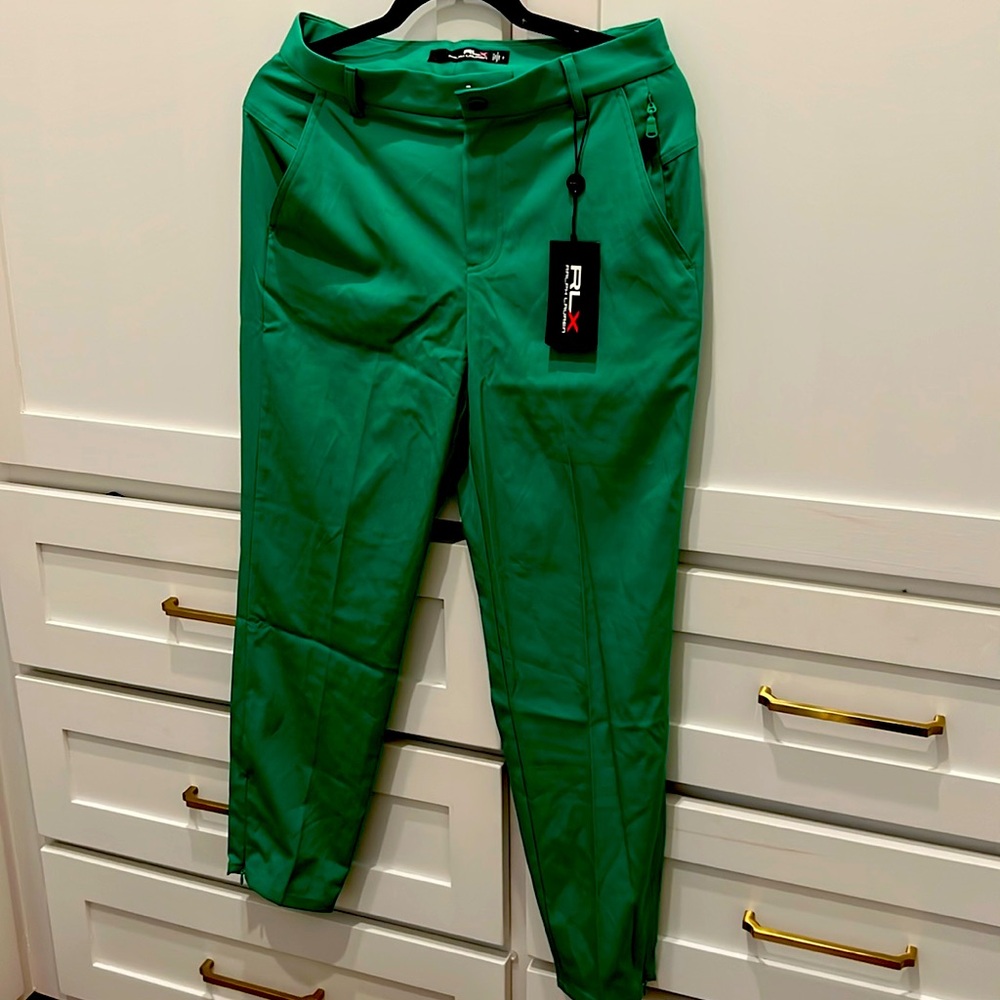 RLX Golf Pants. NWT. Ralph Lauren. Green. Size 2.
